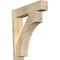 Ekena Millwork Westlake Block Rough Sawn Outlooker, Douglas Fir, 8"W x 32"D x 36"H OUT08X32X36WTL05RDF - alternate 1